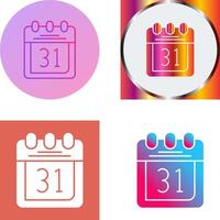 diseño de icono de calendario vector