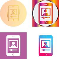 log Icon Design vector