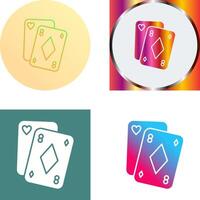 Poker Icon Design vector