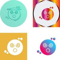 Dizzy Icon Design vector