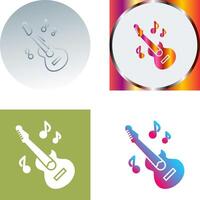 Guitar Icon Design vector