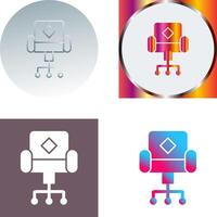 Chair Icon Design vector