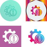 Setting Icon Design vector