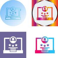 Rating Icon Design vector