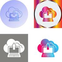 Backup Icon Design vector