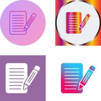 Check List Icon Design vector