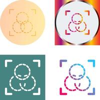 Intersection Icon Design vector
