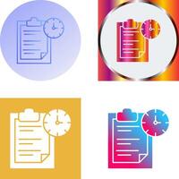 Task Management Icon Design vector