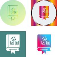 Alphabet Icon Design vector