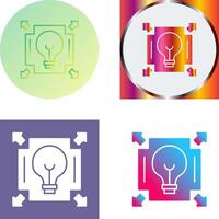 Diffusion Icon Design vector