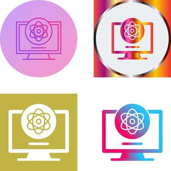 ATom Icon Design vector