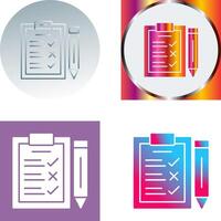 Clipboard Icon Design vector