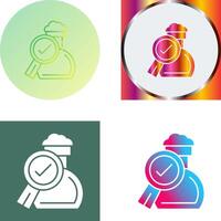 Experiment Icon Design vector
