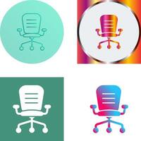 Office Chair Icon Design vector