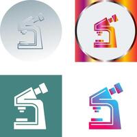 Microscope Icon Design vector