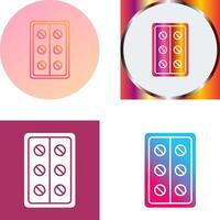 Pills Icon Design vector