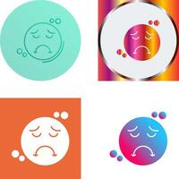 Sad Icon Design vector