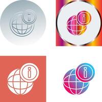 diseño de icono mundial vector