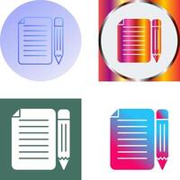 Page Icon Design vector