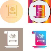 Sketch Icon Design vector