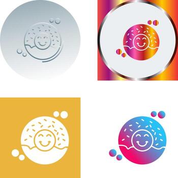 Donut Icon Design vector