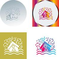 Disaster Icon Design vector