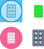 Pills Icon Design vector