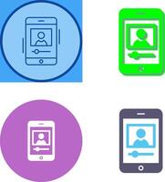 log Icon Design vector
