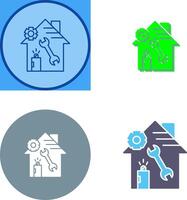 home repair Icon Design vector