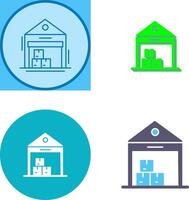 Warehouse Icon Design vector