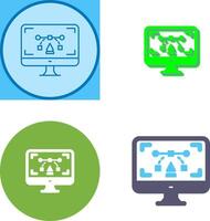 Desktop Icon Design vector