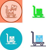 Trolly Icon Design vector