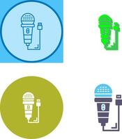 Microphone Icon Design vector