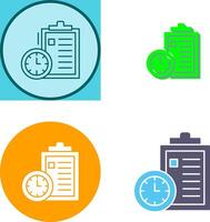 Time Management Icon Design vector