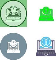 Laptop Icon Design vector