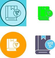 Dna Icon Design vector