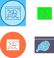 Research Icon Design vector