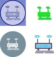 Wifi Signals Icon Design vector