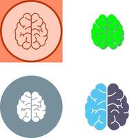 diseño de icono de cerebro vector