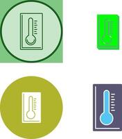 Thermometer Icon Design vector