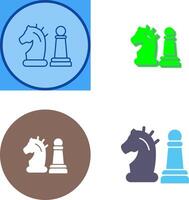 Chess Piece Icon Design vector