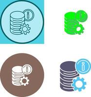 Data Icon Design vector