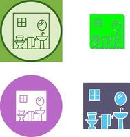 Bathroom Icon Design vector