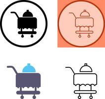 Room Service Icon Design vector