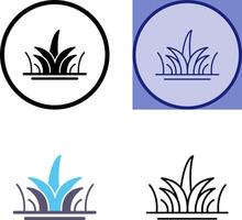 Grass Icon Design vector