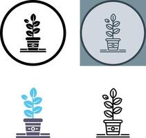 plantando icono diseño vector