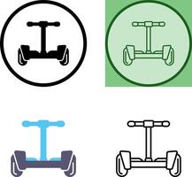 Hoverboard Icon Design vector