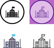 Parliament Icon Design vector