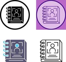 Directory Icon Design vector