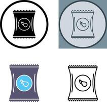 Chips Icon Design vector